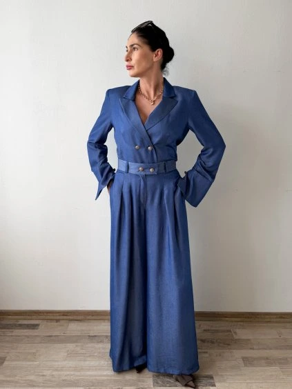 Modré Palazo || nohavice LUCCA