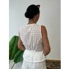 Madeirová biela vesta BLANCHE