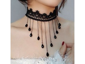 Korean Fashion Velvet Choker Necklace for Women Vintage Sexy Lace Necklace with Pendants Gothic Girl Neck.jpg 640x640