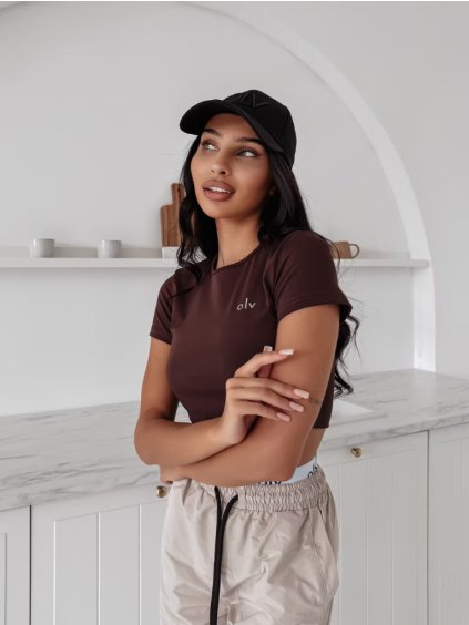 čokoládové tričko olv 2