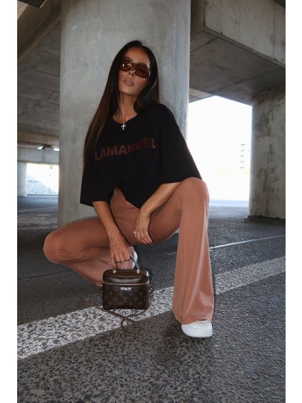 Dámske oversize tričko NOIR čierne