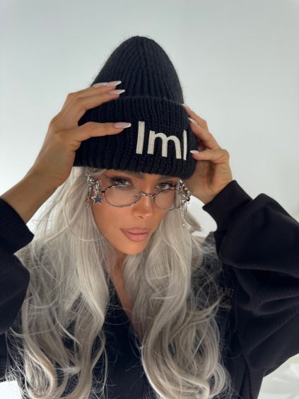 Zimná čierna čiapka POLAR