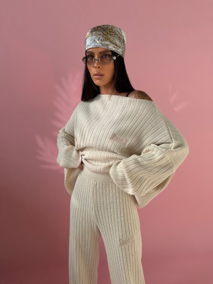 SWEETS Strickset Beige