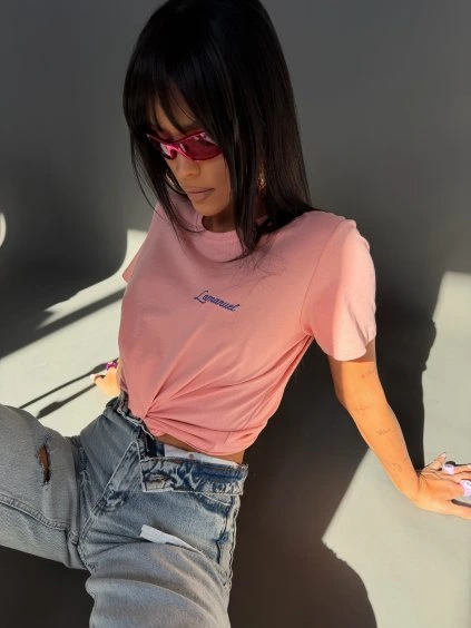 Tričko POSITIVE marhulové