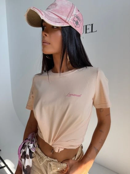 Tričko POSITIVE marhuľové