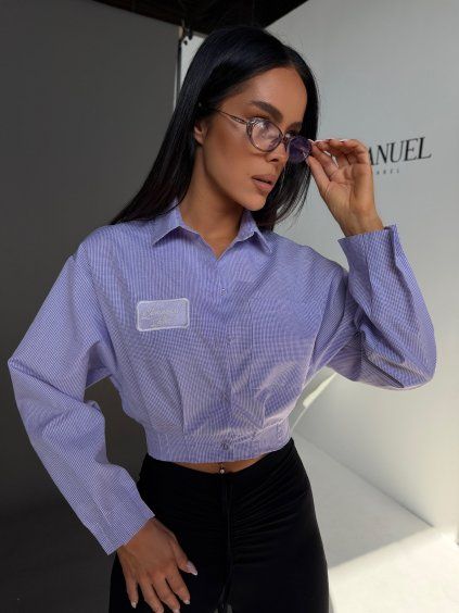 Fialová košile LILA