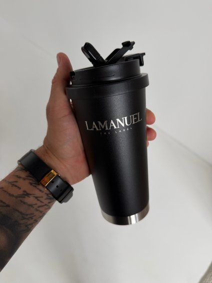 Designový termo hrnek CELLO - černý