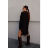 Dámske čierne košeľové šaty CAREER