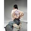 Oversize mikina CREME cotton  Oversize mikina s výšivkou