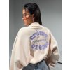 Oversize mikina CREME cotton  Oversize mikina s výšivkou