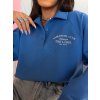 La CLUB niebieska bluza polo