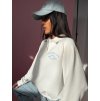 LA CLUB polo sweatshirt ecru