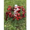 Adventný veniec red luskáčik