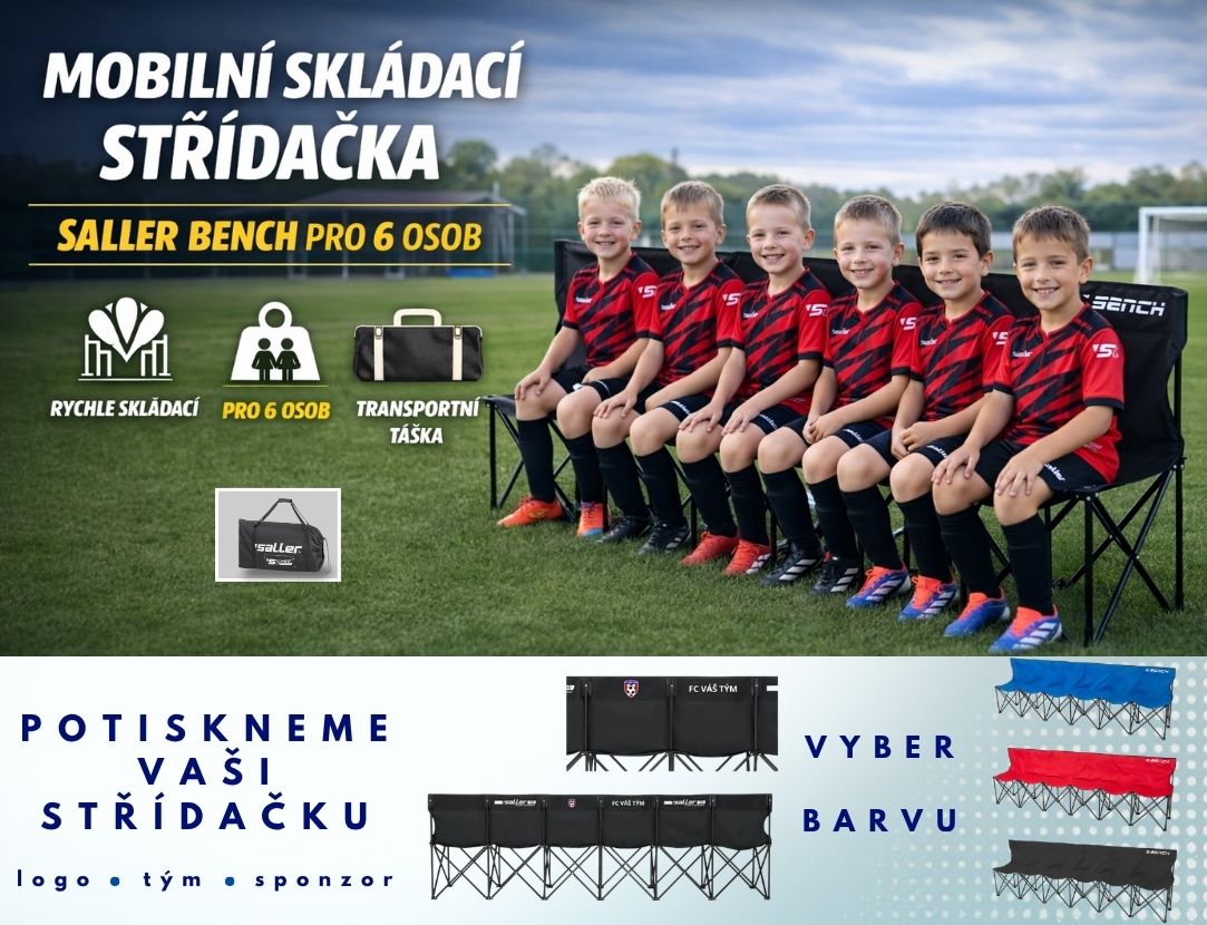 MOBILNÍ SKLÁDACÍ STŘÍDAČKA SALLER BENCH pro 6 osob