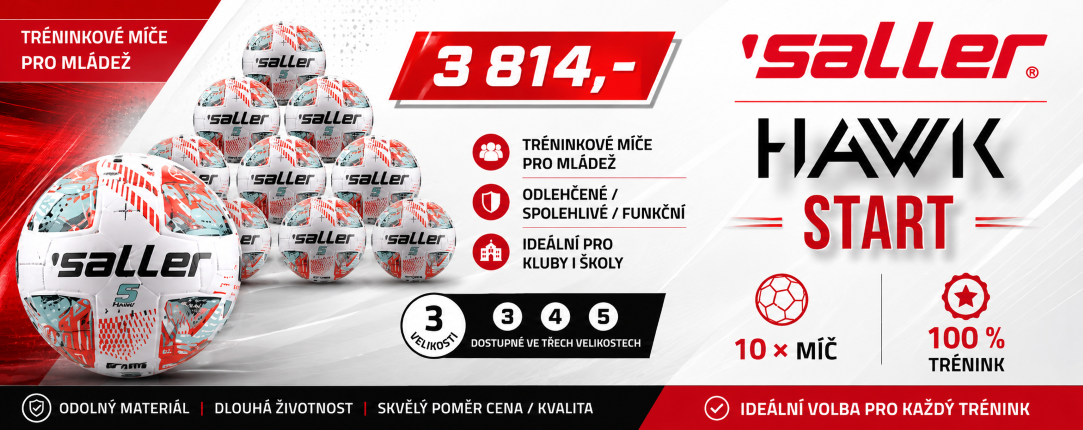 SALLER HAWK START - SET 10 MÍČŮ