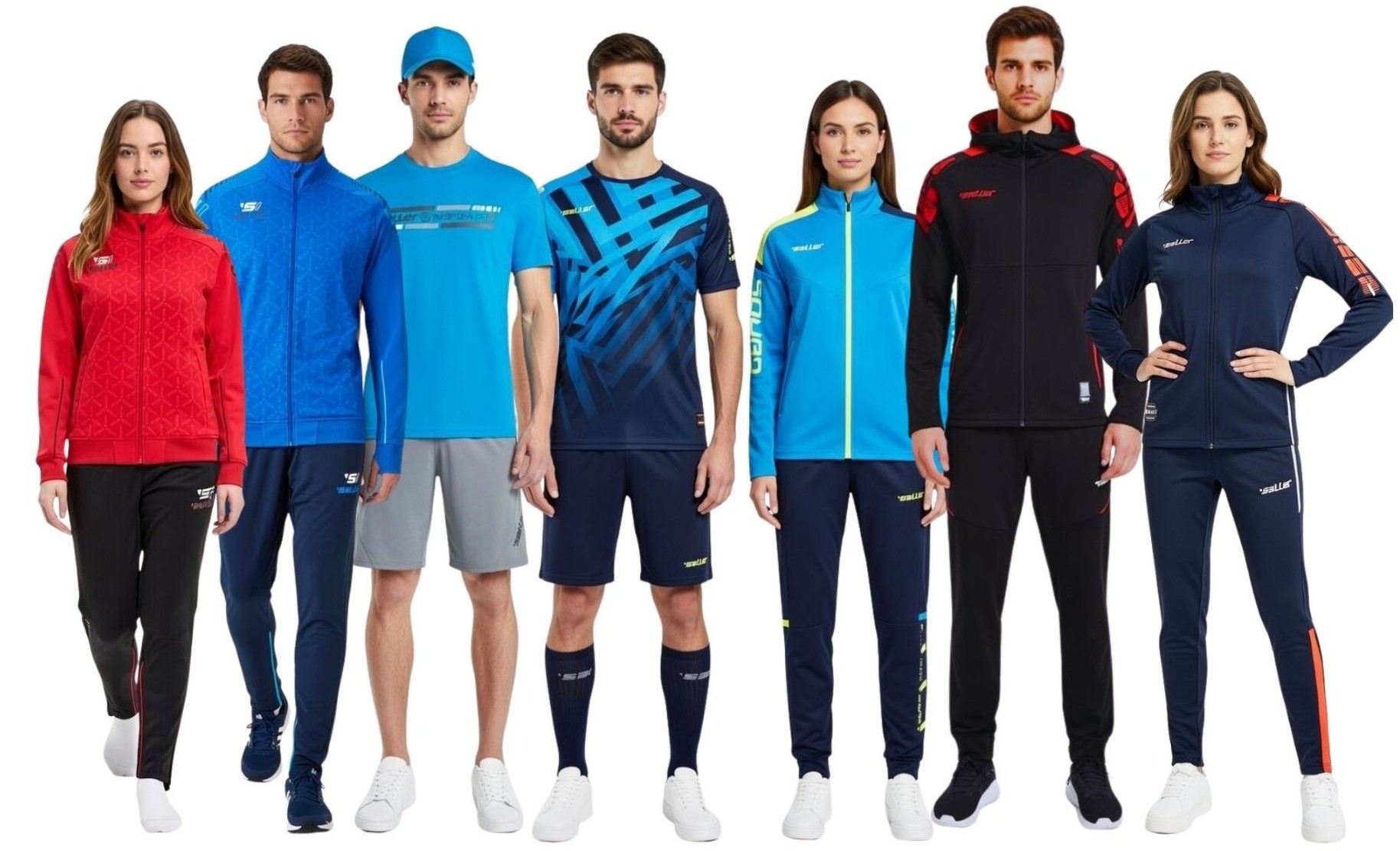 Sportovní oblečení pro týmy ERREA a Saller