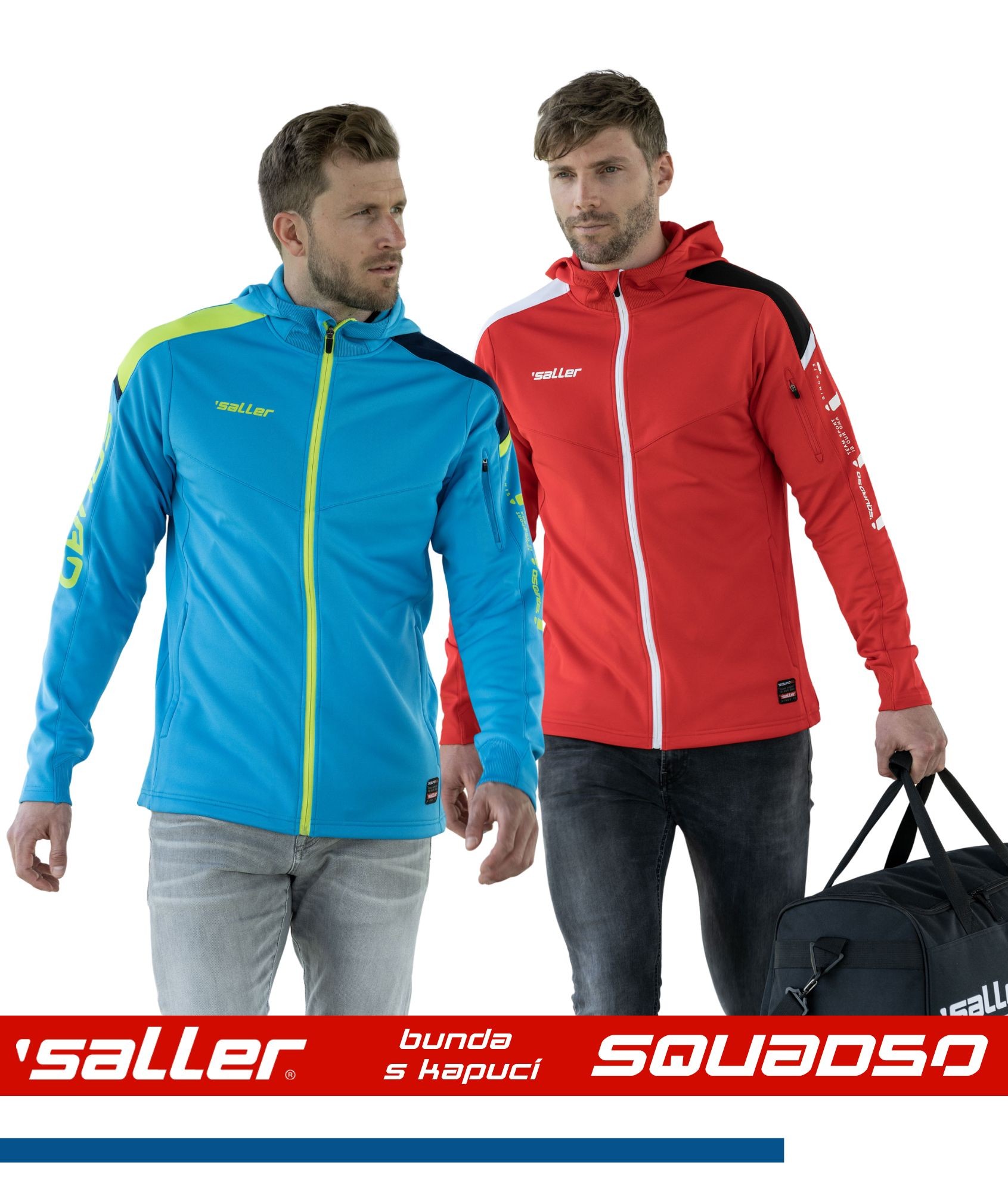Saller SQUAD50 Bunda s kapucí a