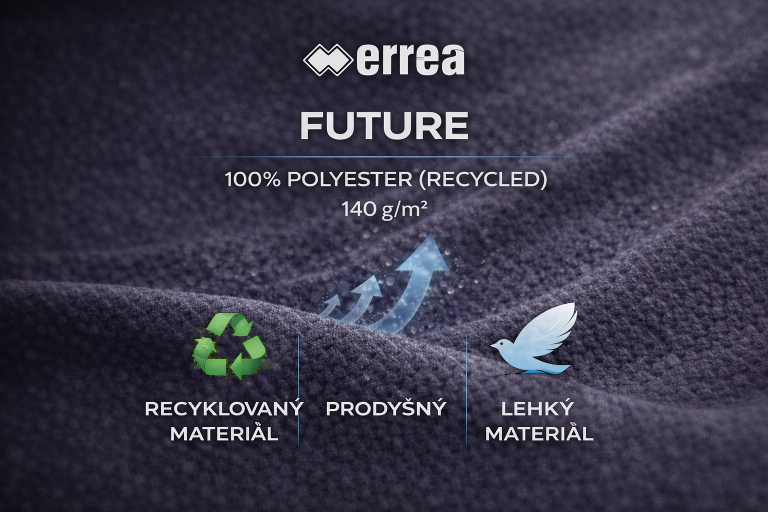 FUTURE 100% Polyester (recycled)- 140 g/mq