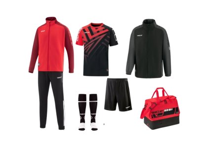 Saller X.72 II Tréninkový set 170 červená-černá-bílá