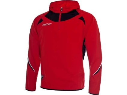 Saller Olympic Mikina s kapucí  Sportovní mikina s krátkým zipem a poutky na palce