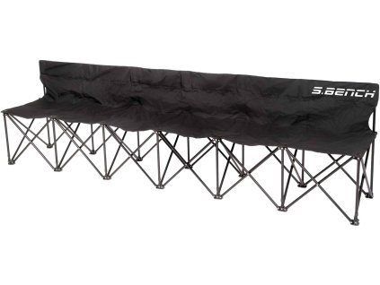 Saller Mobilní Skládací Střídačka BENCH - 6 osob  Saller Mobilní Skládací Střídačka BENCH – 6 osob | Přenosná sportovní lavička s opěradlem pro venkovní i vnitřní použití