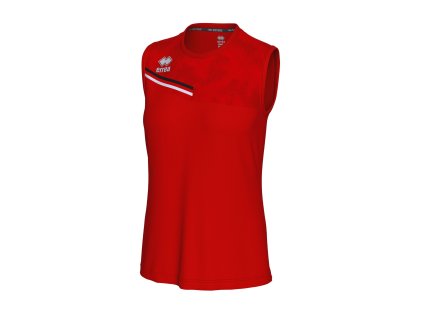 ERREA ELOY Dámské triko červená - černá - bílá