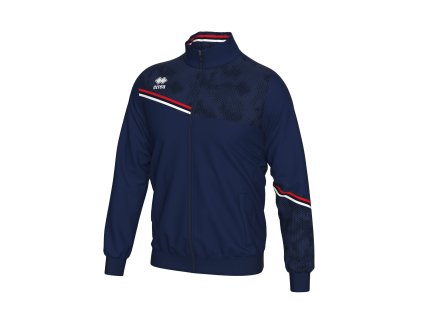 ERREA ERICK Pánská mikina tmavě modrá-červená-bílá