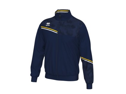 ERREA ELTON Unisex mikina tmavě modrá - žlutá - bílá