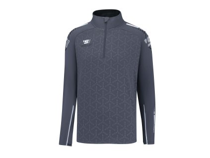 Saller S1 Tréninková mikina 585 šedá-černá