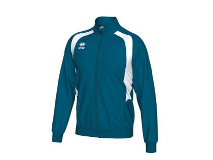 ERREA AMEDEO Pánská mikina petrol modrá - bílá