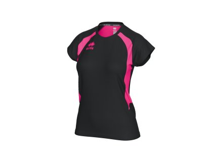 ERREA ANIKA Dámské dresové triko černá - fuchsiová