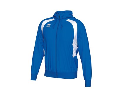 ERREA ARIS Mikina s kapucí modrá - bílá