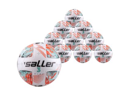 Saller HAWK START – set 10 míčů pro mládež | vel. 3