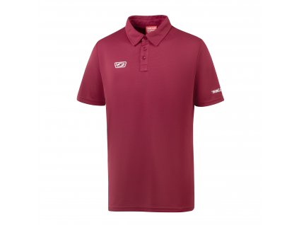 polo shirt saller weinrot frontalansicht