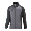 hybridjacke sallerstorm grau anthrazit frontalansicht