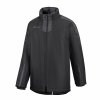winterjacke sallercore2 schwarz anthrazit frontalansicht