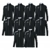 Saller SQUAD50 10 x Tréninková mikina 360 černá-bílá