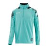 Saller VIBE Tréninková mikina 083 aqua zelená-černá