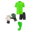 Saller SUMMER dětský brankářský set 205 neon zelená-černá