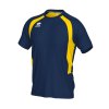 ERREA ADRIEN Dresové triko tmavě modrá - žlutá