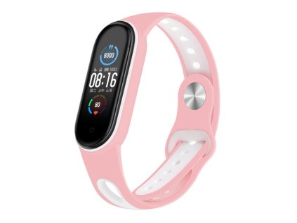 Mi Band 5 nahradni naramek kickback ruzovobila
