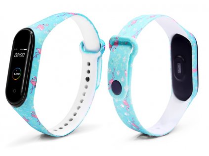 Mi Band 34 nahradni naramek modry plamenak