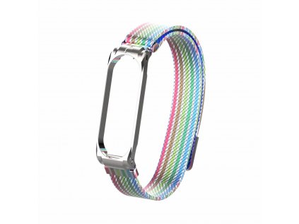 Duhový milánský tah pro Mi Band 3/4 - Magnetický