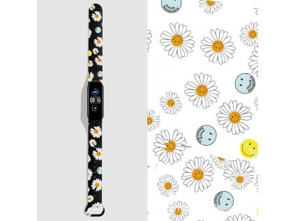 Snoopy Mi Band 5 nahradni naramek mickey sedmikraska