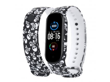 Mi Band 5 naramek lebky