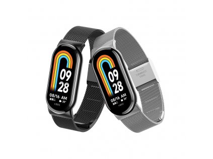 Milánský tah - kovový náhradní řemínek pro Mi Band 8/9
