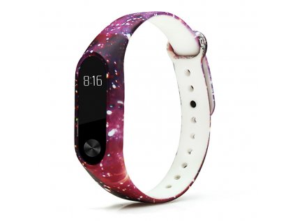 Mi Band 2 náhradní náramek noční obloha fialová