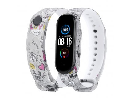 Mi Band 5 naramek srdcova pariz
