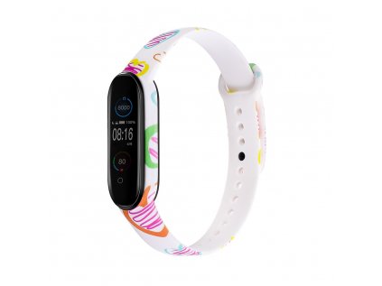 Mi Band 5 nahradni naramek barevna srdce