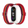 Nylon Mi band nahradni reminek s prezkou duha 2
